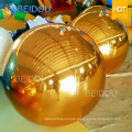 Hochzeits-Ereignis-Stadiums-dekorative Spiegel-Kugeln Goldmini-Disco-aufblasbarer Spiegel-Ball